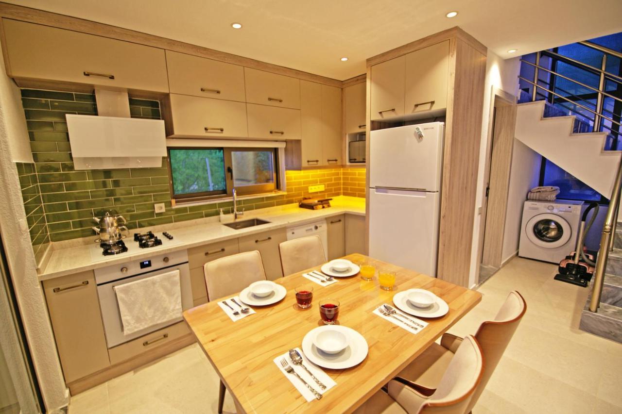 Villa With A Private Heated Pool, Jacuzzi, Overlooking Spectacular Views Of The Sea Kaş Dış mekan fotoğraf