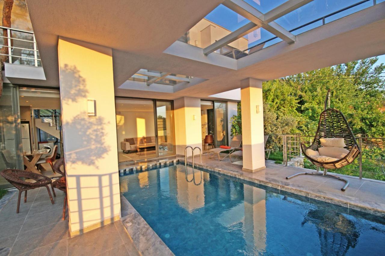 Villa With A Private Heated Pool, Jacuzzi, Overlooking Spectacular Views Of The Sea Kaş Dış mekan fotoğraf