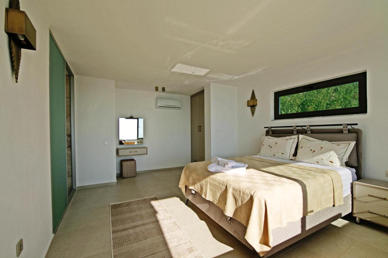 Villa With A Private Heated Pool, Jacuzzi, Overlooking Spectacular Views Of The Sea Kaş Dış mekan fotoğraf