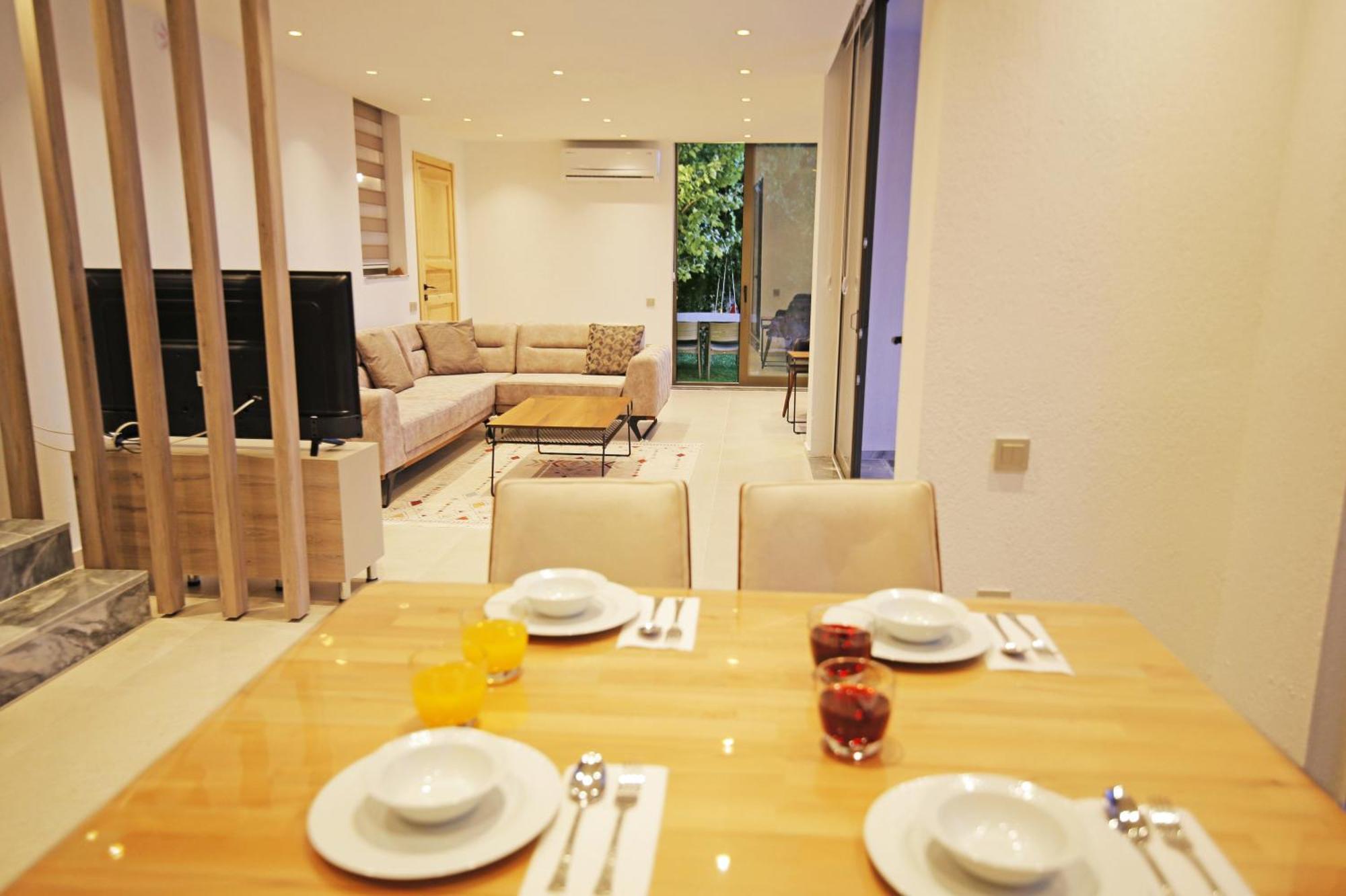 Villa With A Private Heated Pool, Jacuzzi, Overlooking Spectacular Views Of The Sea Kaş Dış mekan fotoğraf