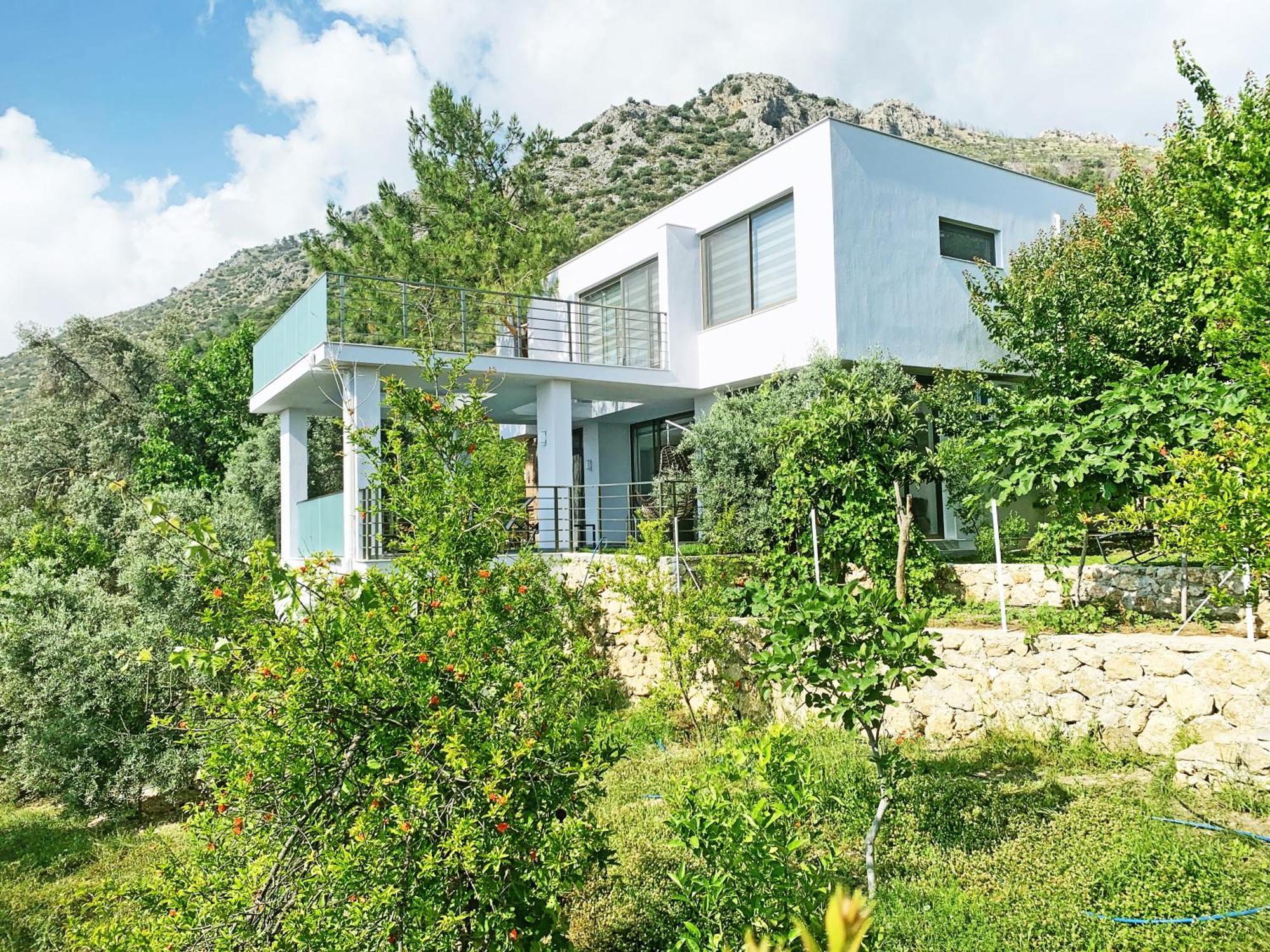 Villa With A Private Heated Pool, Jacuzzi, Overlooking Spectacular Views Of The Sea Kaş Dış mekan fotoğraf