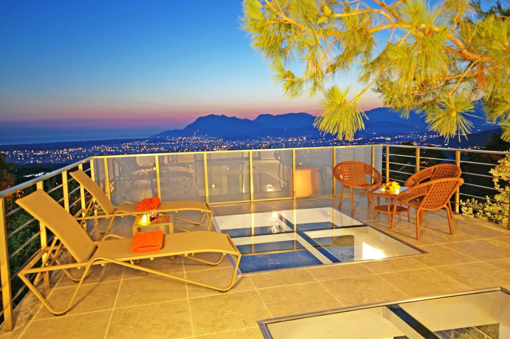 Villa With A Private Heated Pool, Jacuzzi, Overlooking Spectacular Views Of The Sea Kaş Dış mekan fotoğraf